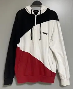 井*夫様 X-LARGE エクストララージ パネルドハーフジップパーカー Lサイ