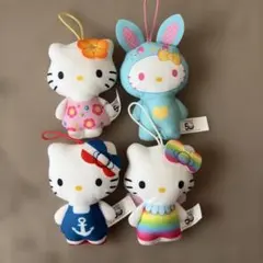 マクドナルド ハッピーセット おもちゃ キティ ぬいぐるみ 4体セット