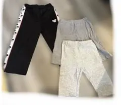 リトシー　ディズニー　ミッキー　100cm 3枚セット　半ズボン　スウェット