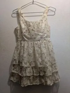 た*お様 新品！未使用品　リズリサ　シンデレラ柄　フラワープリント フレアスカー LIZLISA シンデレラ ワンピース LIZ LISA - LIZLISA🎀シンデレラ