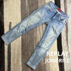 REPLAY リプレイ　JONDRILL スキニー　デニム　ジーンズ サイズ28のサムネイル