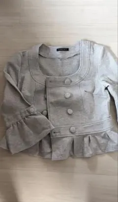 INGNI フリル付きジャケット グレーのサムネイル