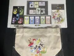 嵐を旅する展覧会　ミッキー　ミニバック　シール　キーホルダー　ポストカード