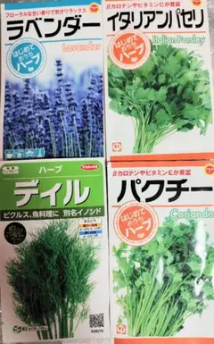 ハーブなど⭐️４種類セット⭐️入替えOK！！のサムネイル