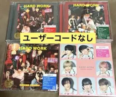 なにわ男子 HARD WORK Blu-ray 4形態セット