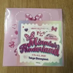 ミニーのファンダーランド　パルパルーザ　卒業しない旅行 限定ステッカー