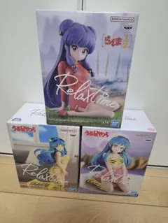 うる星やつら　フィギュア　ラム　らんま　シャンプー　リラックスタイム