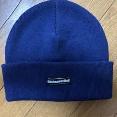 thisisneverthat ニット帽 ビーニー ブルーのサムネイル