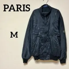 PARIS SPORTS FASHION 袖脱着可能 ナイロンジャケット中綿入り