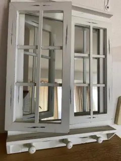 英国アンティーク ルーバー パステル シャビー ブロカント 窓飾り 2025