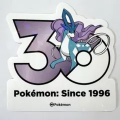 韓国限定 ポケモン 30周年記念 ロゴステッカー 【シャワーズ】 - メルカリ