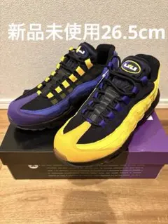 完品新品未使用！エアマックス95 NRG レブロン レイカーズ