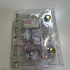 シール帳完成品(８枚)mix系 おまけリフィル２枚 ボンドロ　韓国限定