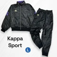 【激レア】Kappa Sport 90s セットアップ USA代表モデル L 黒