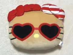 ハローキティ ダイカットクッション　日焼け