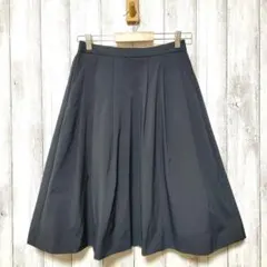ユニクロ (M)　ハイウエスト ドライ ストレッチ タックスカート