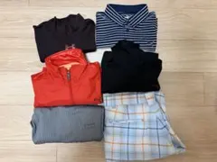 【美品】メンズ　ゴルフウェアセット（M-L相当）　3シーズン対応