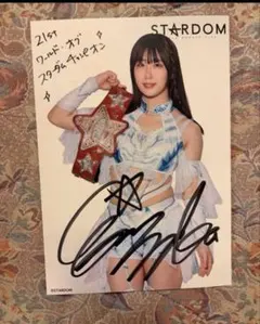 スターダム 玖麗さやか 直筆サイン入りポートレート STARDOM - メルカリ
