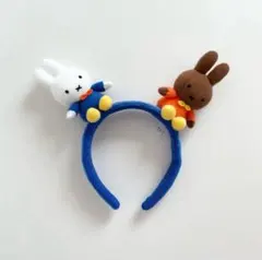 ハウステンボス限定　 ミッフィー ＆メラニーぬいぐるみカチューシャ