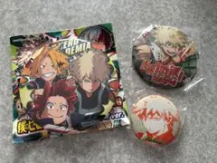 爆豪勝己　僕のヒーローアカデミア 缶バッジ 3個セット
