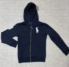 Ralph Lauren ネイビー フルジップパーカー