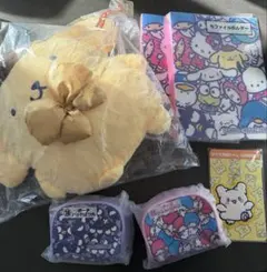 산리오 キャラクター大賞当たり 쿠지 폼폼푸린 バツマル キキララ