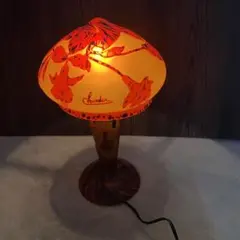 レア傘人気キノコ型✳︎ガレ風スタンドライト　　フロアライト桜模様⭐︎ レア傘人気キノコ型✳︎ガレ風スタンドライト フロアライト桜模様⭐︎