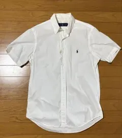 Ralph Lauren ホワイト 半袖シャツ