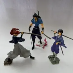 剣心・志々雄・薫 アクションフィギュアセット