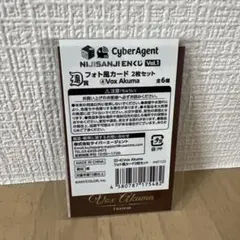 NIJISANJI EN くじ　D賞　VOX AKUMA フォト風カード