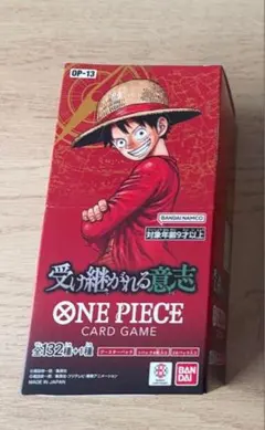 テープ付き ONE PIECEカードゲーム 受け継がれる意志 1BOX - メルカリ
