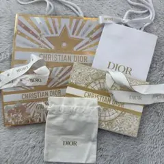 Dior ショッパー ギフトボックス 紙袋 クリスマス まとめ売り ショップ袋
