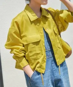 Spick and Span オーガンジーシャツブルゾンのサムネイル