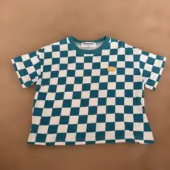RRmoment チェック柄 Tシャツ 90cm