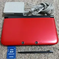 ☆動作良好☆ Nintendo 3DSLL レッド×ブラック