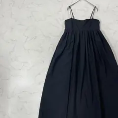 Mila Owen 切替 キャミソール フレア ロング ワンピース 0