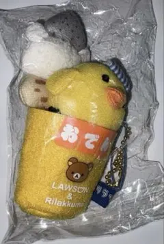 キイロイトリ　ローソン おでんカップ ぶらさげぬいぐるみ 未開封