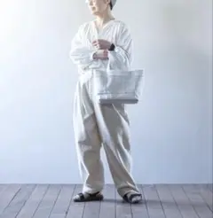 ARTE POVERA ユーズド　フランスシーツバッグ　 1点もの未使用タグ付き