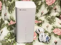 SoftBank ホームルーター LANケーブルＡＣアダプター付き 送料無料！