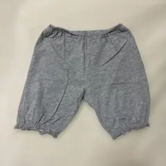グレー フリル付き ハーフパンツ　100