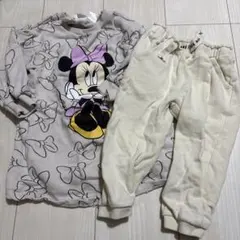 ZARA ミニーマウス トレーナー＆パンツセット 98cm