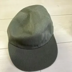 UNIQLO UVカットニットキャップ カーキ 55-61cm