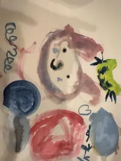抽象画 アート作品 水彩画風