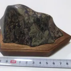 天然石 置物 茶色 不規則形状 - メルカリ