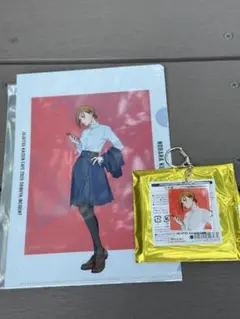 呪術廻戦カフェ 2025 アクリルキーホルダー クリアファイル 釘崎野薔薇