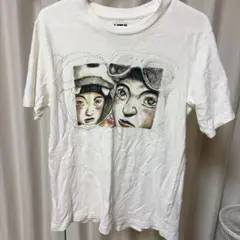 BOHEMIANS Tシャツ 帽子 メガネ プリント ベージュ S - メルカリ