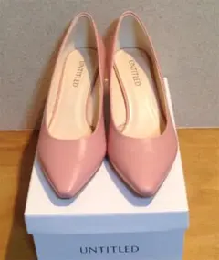 お値下げ！アンタイトル　ピンクパンプスのサムネイル
