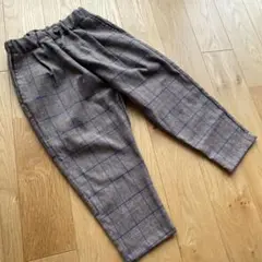 タイニーマノン チェックパンツ　110