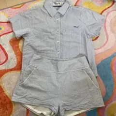 MILKFED. ストライプ セットアップ Sサイズ