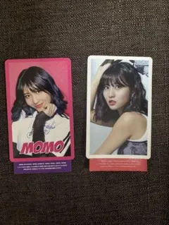 TWICE MOMO ハイタッチカード2枚セット　おまけ付き